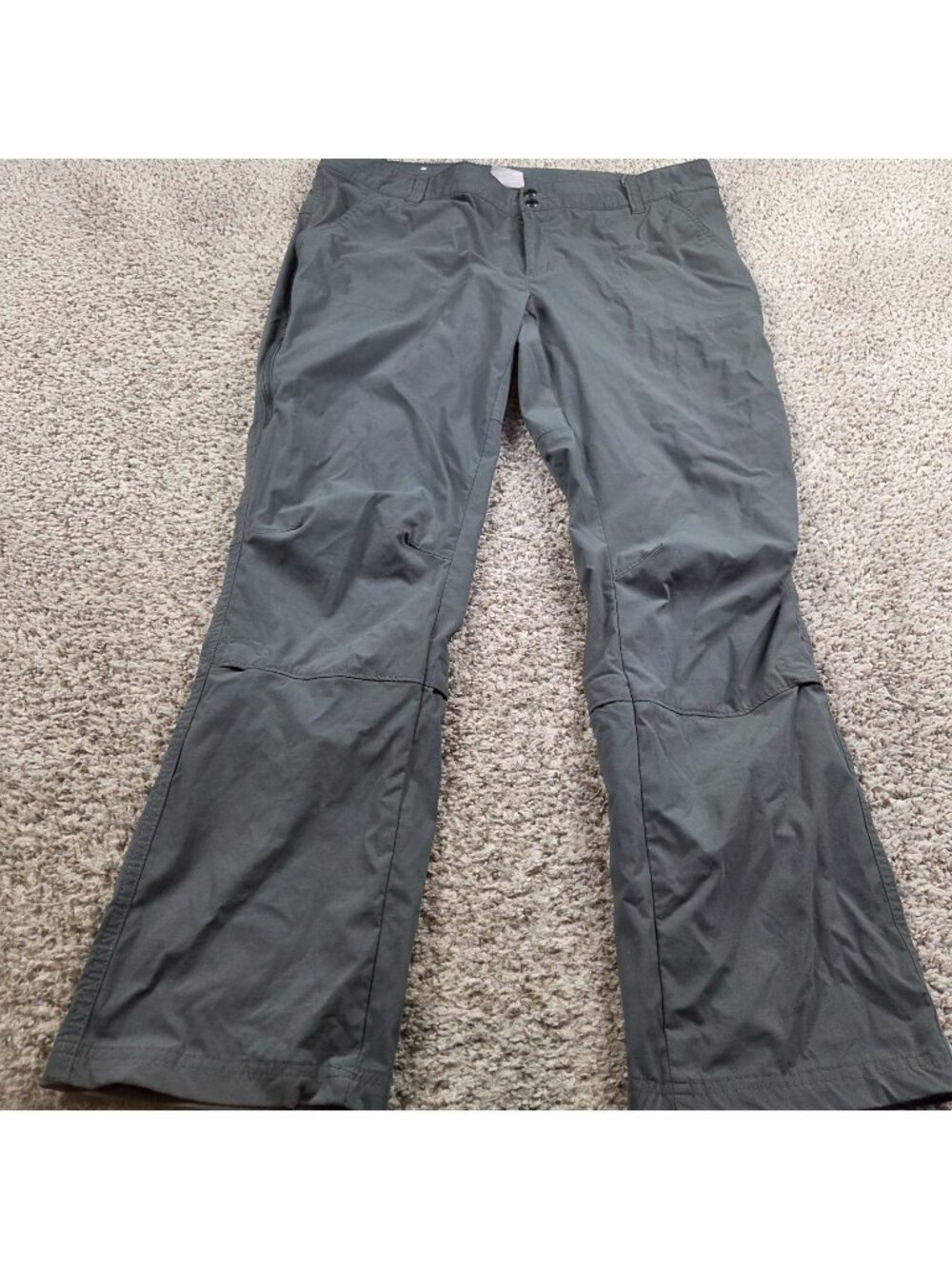 Columbia Pants Women’s 18W Gray Saturday Trail Stretch Roll Up Hiking  Outdoor